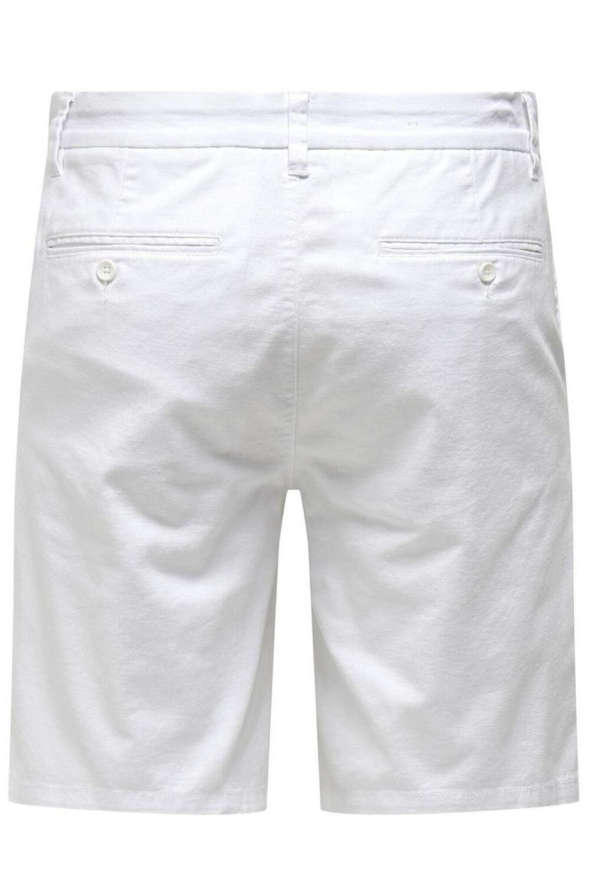 ONSMARK 0011 COTTON LINEN SHORTS NO 22024940 White